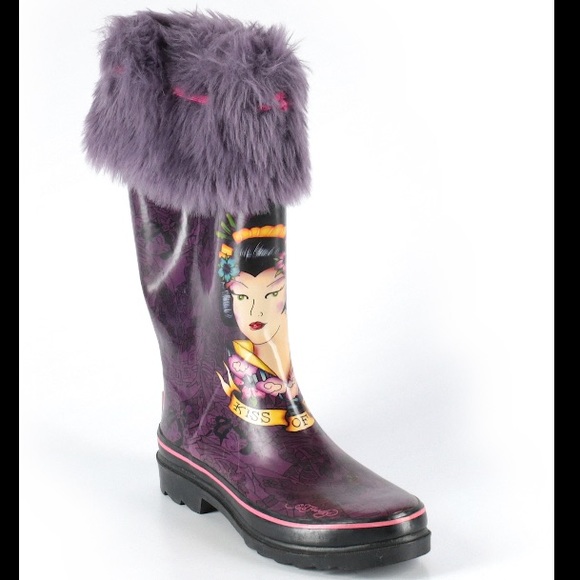 Ed Hardy Shoes - Ed Hardy Cold Weather/Rain Boots